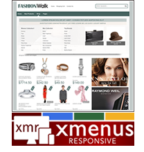 xMenus Responsive Menu Manager X-Cart