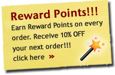 Earn 10% Off your next Order using Reward Points