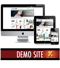 Fashion Walk CSS X-Cart Template Live Demo Website