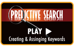 Play Video Tutorial - Adding keywords to your Assigned List