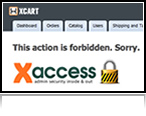 xAccess Forbidden page